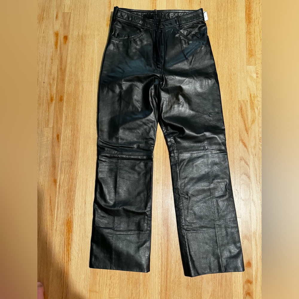 Marco Moran vintage leather pants 13/14 fit like a size 10